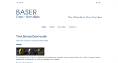 Desktop Screenshot of baserdoorhandles.com